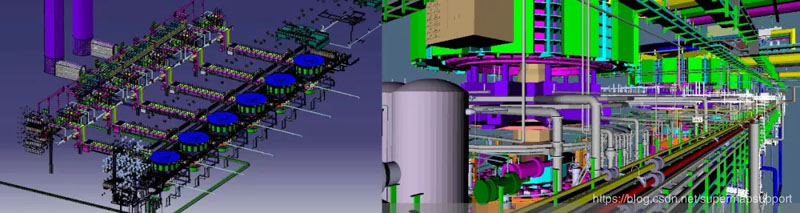 The 560,000 3D Model Objects of Jinping I electromechanical 