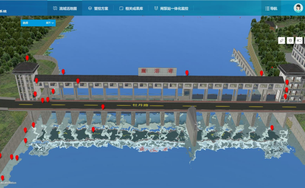 Upgrade the water treatment of Chaohu Lake Basin with SuperMap GIS